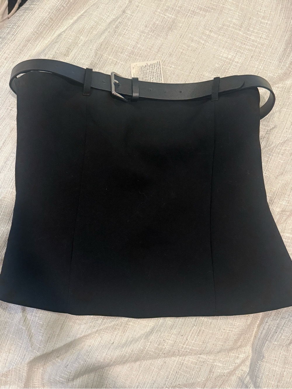 Zara Belted Strapless Tube Top NWT